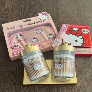 🎀 Hello-Kitty Beauty Gifr Set 5 Pieces plus bonuse tray 🎀